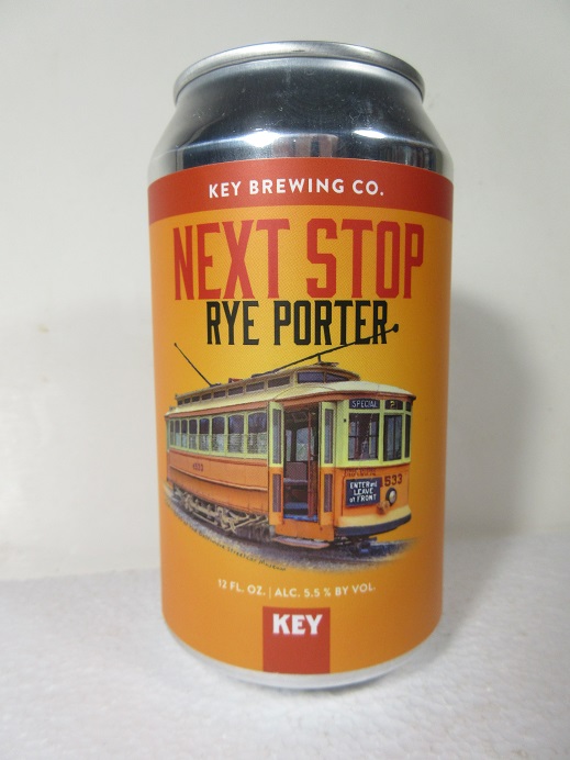 Key - Next Stop Rye Porter - Click Image to Close